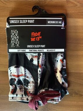 Universal Bioworld Friday the 13th Jason unisex sleep pants